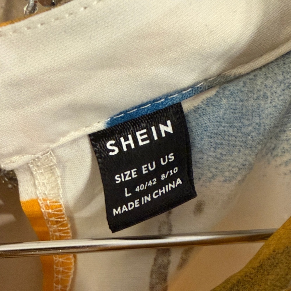 SHEIN Multicolor Patterned Top - Picture 2 of 4